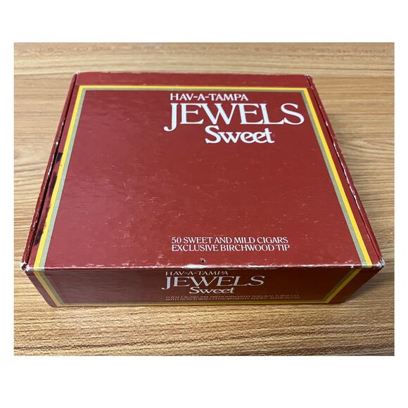 Vintage Hav-A-Tampa Jewels Sweet Empty Cigar Box Tampa Florida Collectible - Picture 1 of 6